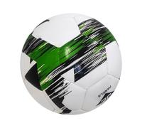LIXSAZSE Dai il via al successo con la camera d'aria in gomma del pallone da calcio misura 5 ufficiale per un allenamento di calcio con ritenzione d'aria eccezionale, Verde bianco