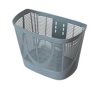 LIXSAZSE Decorazione per cestino per bicicletta, cestino portaoggetti resistente, robusto, vintage, per avventure ciclistiche, la parte anteriore della bici è realizzata in, Grigio