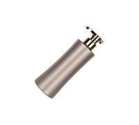 LIXSAZSE Dispenser di sapone liquido per piatti con eleganti accessori da bagno di qualità, pompa manuale facile utilizzo, flacone sapone per docce, contenitore per, oro lusso, 25.5x7.8 cm