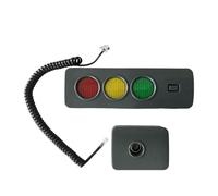 LIXSAZSE Dispositivo professionale con luce di stop automatica con segnali a 3 colori che aiuta a evitare collisioni, garantisce un parcheggio sicuro ogni Per volta, segnale di allarme per