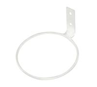 LIXSAZSE Efficiente portavasi in Metallo per Un Facile Supporto per Piante da Interno, da Balcone e da Esterno, Che Non è Un Pratico portavasi ma Anche Attraente Pezzo Decorativo, Bianco, 5 Pollici