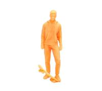 LIXSAZSE Fai da te, pittura realistica di piccole persone, burattini, figure di strada non dipinte, modellismo, scena, tutte le miniature sono realizzate con, Stile D