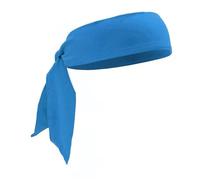 LIXSAZSE Fascia per la corsa alla moda Fasce per il sudore regolabili sulla schiena Accessori per attività all'aria aperta multicolori Regali di karate per il basket da tennis, Blu