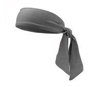 LIXSAZSE Fascia per la corsa alla moda Fasce per il sudore regolabili sulla schiena Accessori per attività all'aria aperta multicolori Regali di karate per il basket da tennis, Grigio scuro
