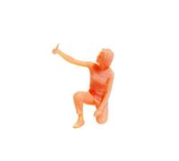 LIXSAZSE Figure di persone in Per scala 164, figure Diaroma non dipinte, che offrono pose diverse, migliorando la scena in miniatura e gli sforzi del progetto, Stile D