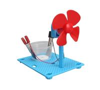 LIXSAZSE Generatore eolico fai da te per bambini, esperimento scientifico STEM fatto a mano, per promuovere le competenze ingegneristiche, esperimenti di ingegneria educativi per ragazzi e ragazze