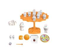 LIXSAZSE giocattolo da battaglia interattivo facile da capire a colpo d'occhio e gameplay diverso TPR Space Balance Tree Stacking Music, coniglio
