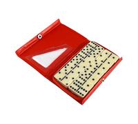 LIXSAZSE Gioco da tavolo professionale con numeri e custodia per riporre i giochi, garantisce divertimento e apprendimento duraturi con le tessere del Double