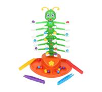 LIXSAZSE Gioco di biglie Caterpillar Wiggle, coinvolgente giocattolo interattivo tra genitori e figli, divertente gioco competitivo per bambini. Il giocattolo può attirare l'attenzione dei bambini.
