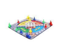 LIXSAZSE Gioco per famiglie, tradizionale gioco da tavolo Ludo, intrattenimento interattivo per bambini e adulti, da divertirsi insieme, un modo meraviglioso per far imparare ai