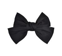 LIXSAZSE Grande fascia per capelli con clip a molla con fiocco regolabile multicolore senza intoppi Supporto per coda di cavallo Per Bobby Pin Scrunchies per ragazze, Clip nera