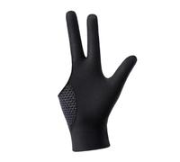 LIXSAZSE Guanto da biliardo traspirante, protezione per le mani per stecca da biliardo, guanto da professionale che migliora la presa e le prestazioni durante il gioco a 3 dita,