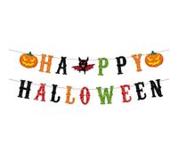 LIXSAZSE Halloween Banner Wall Pendent Home Decor DIY Prop Hanging Ornament Decorazioni per feste Decorazioni per la casa Operazione semplice, Tipo 5