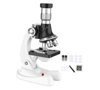 LIXSAZSE I kit scientifici per microscopi per bambini stimolano la curiosità e l'interesse con ingrandimenti 100X, 600X e 1200X per soddisfare la curiosità e l'interesse dei bambini negli esperimenti