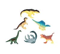 LIXSAZSE Il set di figurine di animali modello in miniatura Per unico migliora notevolmente i diorami e il tempo gioco attraverso disegni figure dinosauri realistici. Mini set giocattoli figure
