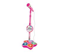 LIXSAZSE Innovativi giocattoli musicali per bambini con microfono e supporto con funzioni coinvolgenti che stimolano l'immaginazione attraverso la musica. , Rosso , 100x21cm
