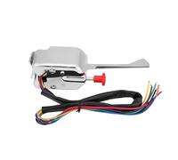 LIXSAZSE Interruttore degli indicatori di direzione 12V Universal Street Ho-t Rod Interruttore degli indicatori di direzione