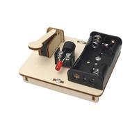 LIXSAZSE Kit divertente fai da te per telegrafi, coinvolgente progetto scientifico per bambini che stimola la creatività e le competenze. I bambini possono assemblare da soli. Giocattolo scientifico