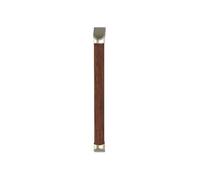LIXSAZSE Maniglia per barra di sostegno in legno antiscivolo - Previene gli incidenti di scivolamento nella doccia Barra di sostegno in legno per il bagno Maniglione in legno, noce scuro, 40cm