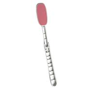 LIXSAZSE Manufatto per crema per il corpo posteriore portatile con spazzola per latte pieghevole per una facile applicazione Lozione per la schiena con applicatore posteriore portatile in ABS, Rosa