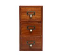 LIXSAZSE Mini organizer per cassetti da scrivania, semplice soluzione per riporre oggetti in stile rustico vintage, organizzazione di casa e ufficio, scatola portaoggetti per scrivania, cassettiera.