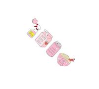 LIXSAZSE Mini spille da bavero, accessori moda, spille con strass, per aggiungere creatività a vestiti e abiti da festa, mini zaini festa con risvolto, progetto fai te
