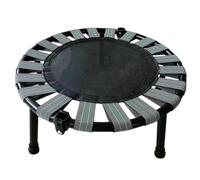 LIXSAZSE Mini trampolino per bambini, da interno e da esterno, regalo di compleanno, pieghevole, portatile, robusto, compatto, Per unico, mini trampolino per esercizi per bambini,