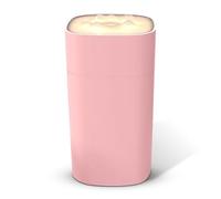 LIXSAZSE Mini umidificatore Piccolo nebulizzatore Desktop Silenzioso Diffusore di olio Creatore di atmosfera calda Lampada per camera da letto Ufficio dell'hotel, Rosa