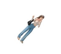 LIXSAZSE Miniature decorative in resina in Per scala 1/64 realizzate con precisione per modelli di persone, per progetti di layout diorami e esposizione foto. Miniature resina Per scala 1/64 per