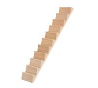 LIXSAZSE Mobili in miniatura, gradini in legno, modello che valorizza le scene paesaggistiche con dettagli realistici arredamento per casa delle bambole Per scala 1/12, scale per casa delle bambole