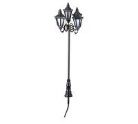 LIXSAZSE Modello Per micro Lampione Dimensioni bambola Giardino Luce Decor Architettura Materiali Luci paesaggistiche a cinque teste per giardino delle fiabe , Modello 3