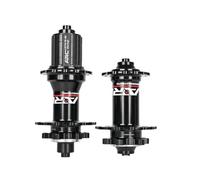 LIXSAZSE Mozzo Cuscinetto Dimensioni compatte Leva a sgancio rapido Artigianato Forniture per Ciclismo Posteriore Pratico Montaggio Mozzi in Metallo Albero Ruota, 32H/Cuscinetto a rulli