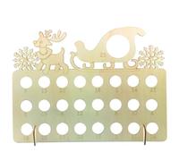 LIXSAZSE Natale Riutilizzabile Cioccolato Cornice Caramella Ricaricabile Conto Alla Rovescia Calendario Vacanza Artigianato Decorazione Festa Giardino Festival, Tipo 4