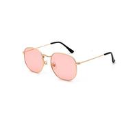 LIXSAZSE Occhiali da sole quadrati Uomo Hexagon Donna Donna Montatura in metallo Occhiali da pesca leggeri Accessorio per sfumature di protezione UV, Tipo 7