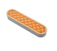 LIXSAZSE Organizzatore cosmetico versatile Conserva e ordina gli elementi essenziali di bellezza Scatola porta cosmetici in gel di silice Conservazione pennelli per trucco, giallo