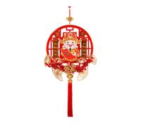 LIXSAZSE Ornamento da appendere Cai Shen con testa che scuote il capodanno, decorazione vietnamita celebrativa, facile da appendere ovunque e per i colleghi, regalo di benedizione
