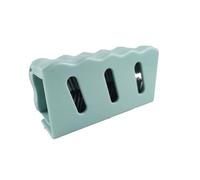 LIXSAZSE Palestra Hotel Autoadesiva Senza perforazione Doccia senza trapano Montaggio a parete Hair Catcher Collettore di capelli riutilizzabile Accessori per il bagno