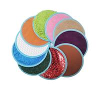 LIXSAZSE Pannelli sensoriali portatili, gioco tattile che migliora la risposta tattile, consapevolezza spaziale, promozione dello sviluppo nei bambini, set di pannelli sensoriali , Set da 10 pezzi