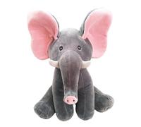 LIXSAZSE Peluche Elettrico per Bambini in Peluche Elefante Che Canta Offre Giochi interattivi Guadagna attenzione e incoraggia l'immaginazione Animali di Giocattolo Elettrico per Bambini