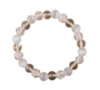 LIXSAZSE Perline di pietra naturali fatte a mano del braccialetto multifunzionale per energia positiva Perline di pietra originali alla moda, L01032