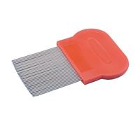 LIXSAZSE Pettini per pulci Spazzola ad ago in metallo Forniture per animali domestici Spazzole per capelli multicolori Rimozione dei pidocchi trasportati dall'uomo per la casa Resistente all'usura