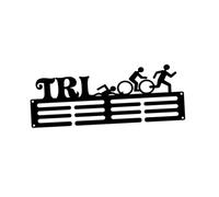 LIXSAZSE Porta medaglie da parete, espositore per esporre in modo efficiente tutte le medaglie duramente guadagnate, espositore per trofei per appassionati di sport, bacheca per, Lettera e immagine