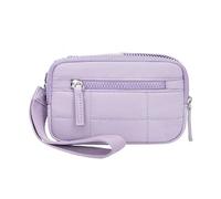 LIXSAZSE Portafoglio funzionale con 3 scomparti con cerniera per donna Portafoglio da donna con portachiavi in nylon impermeabile in nylon Iris di seconda generazione, C