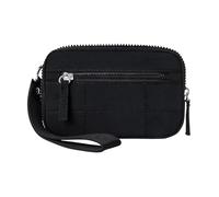 LIXSAZSE Portafoglio funzionale con 3 scomparti con cerniera per donna Portafoglio da donna con portachiavi in nylon impermeabile in nylon Iris di seconda generazione, UN