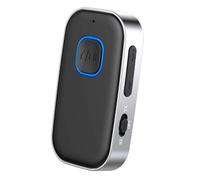 LIXSAZSE Pratico ricevitore Bluetooth compatibile con vivavoce regolabile 16H Adattatore audio musicale con microfono per stereo di casa