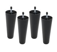 LIXSAZSE Rialzo per divano e tavolo, aumentano lo spazio verticale e l'efficienza di stoccaggio sotto tutti i mobili in legno, gambe per mobili rotonde e affusolate, letto regolabile