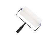 LIXSAZSE Rullo chiodato professionale per massetto, pennello per pittura per interni, per pareti in cemento, altezza 20 mm, bianco, Altezza 20 mm