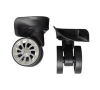 LIXSAZSE Ruote per valigie e bagagli facili da riparare Ruote girevoli a 360° Resistenti e resistenti all'usura Opzioni di facile installazione Soluzioni di viaggio ricambio per valigie e bagagli