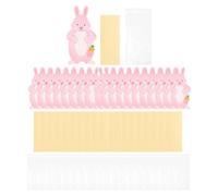 LIXSAZSE Sacchetti di lecca-lecca a forma di coniglio pasquale, sacchetti caramelle dolci con cartoni animati, per tutte le occasioni, feste, confezioni regalo per bambini con