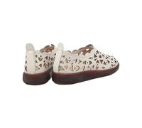 LIXSAZSE Sandali da donna 2023 Sandali classici e convenienti per un look senza tempo Scarpe piatte da donna in PU Scarpe suola morbida flessibile, bianco crema, trentasei